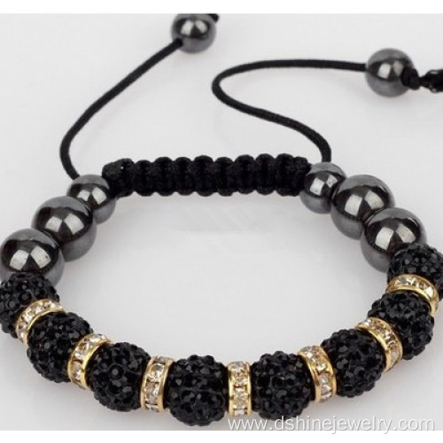 Crystal Clay Beads Bracelet Original Real Shamballa Bracelet